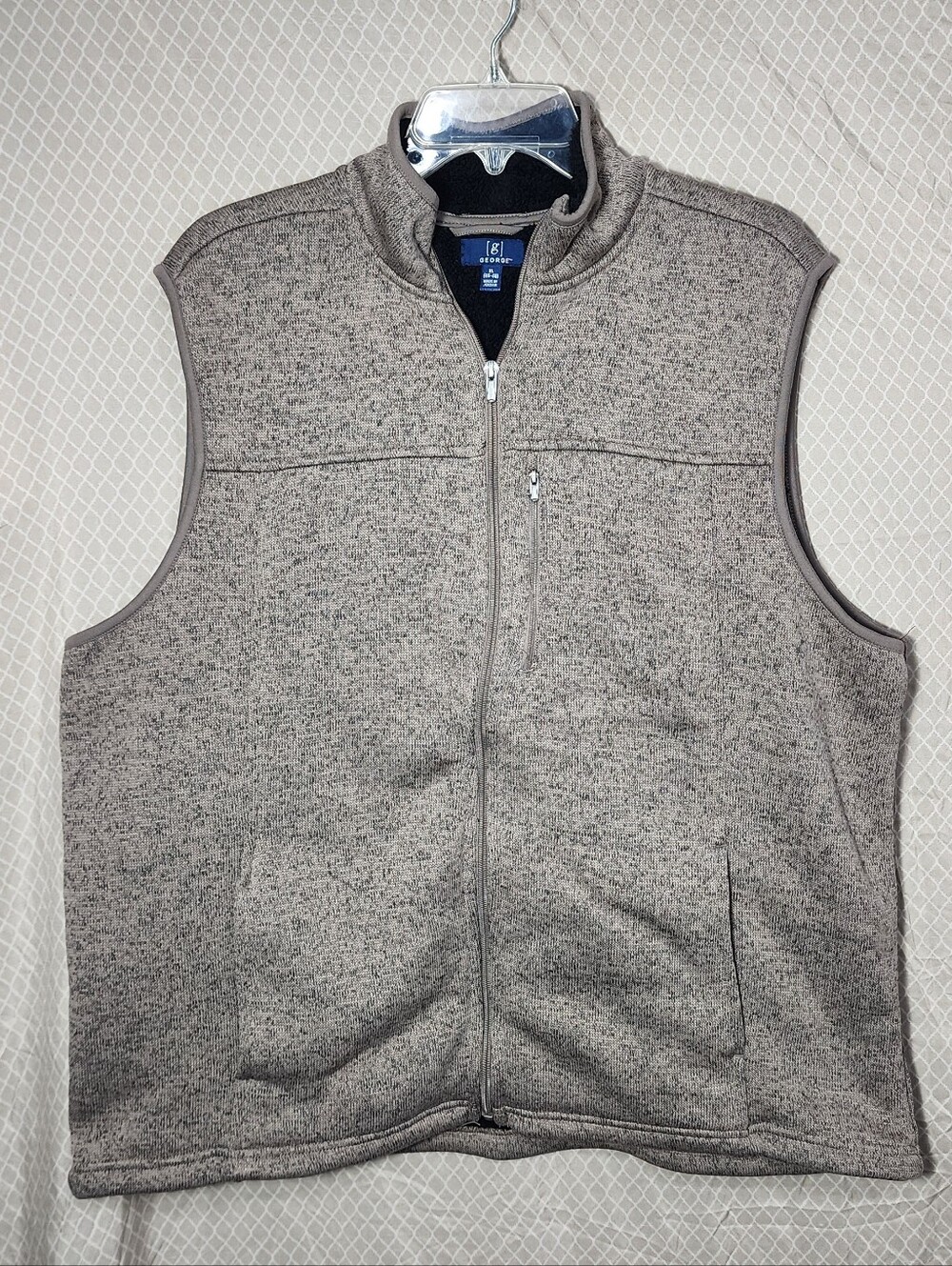George Brown Sweater Fleece Vest Men's XL Used Great Shape